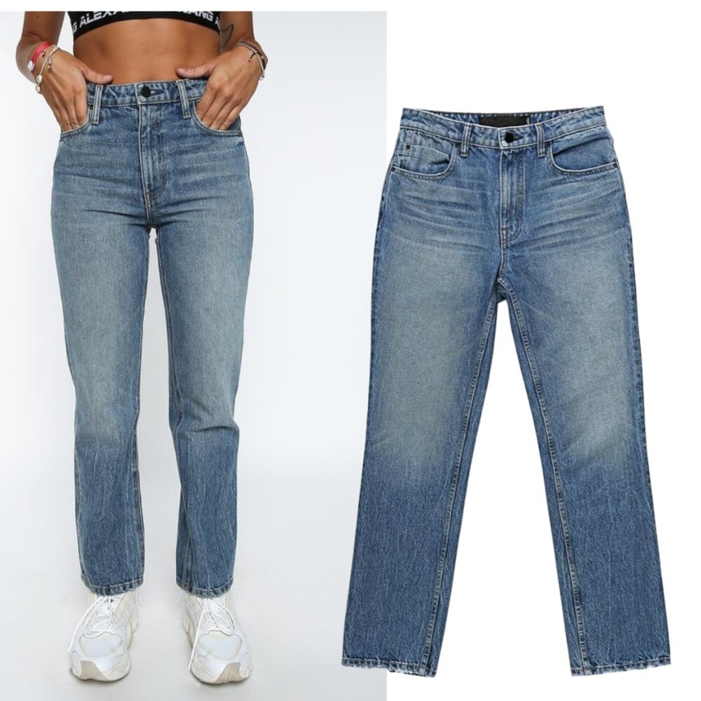 ALEXANDER WANG Cult straight leg Jeans sz 26